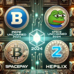 Найновіші токени 2024 року: Pepe Unchained, SpacePay, Hypeloot та Healix.